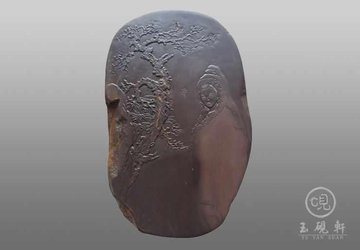 踏雪寻梅砚(已出售)