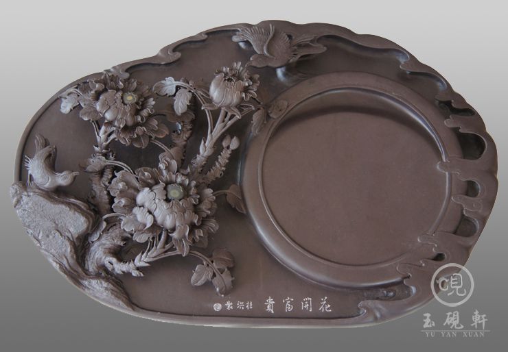 花开富贵砚（已出售）