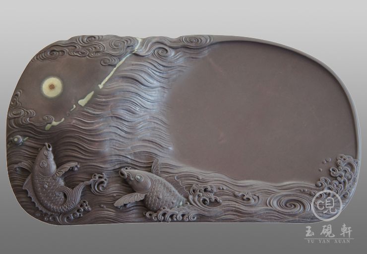 旭日东升砚（已出售））