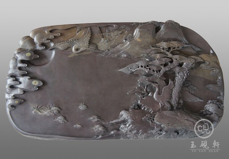 松鹤延年砚(已出售）